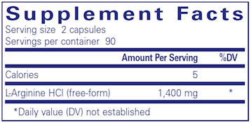 L-Arginine 700 mg 180 vcaps