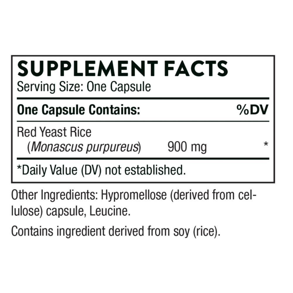 Red Yeast Rice (Choleast 900)